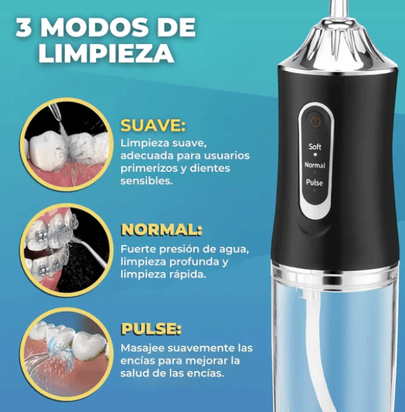 Irrigador Oral Limpieza Profunda