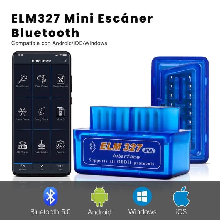 Escáner Automotriz Vehicular Bluetooth