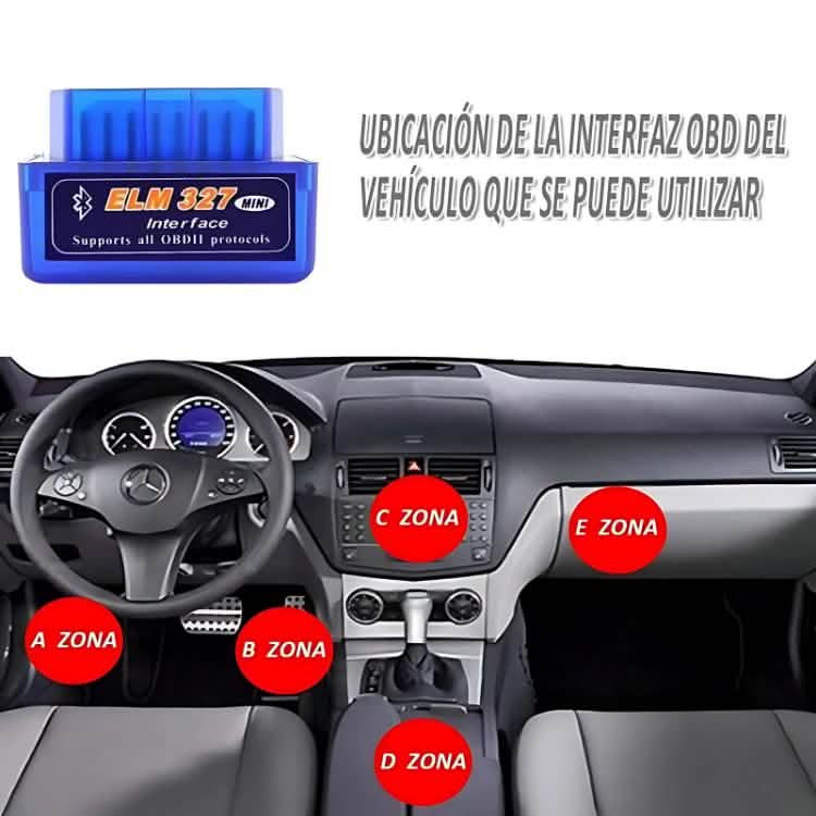Escáner Automotriz Vehicular Bluetooth