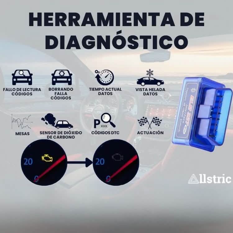 Escáner Automotriz Vehicular Bluetooth