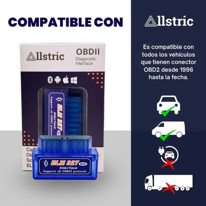 Escáner Automotriz Vehicular Bluetooth
