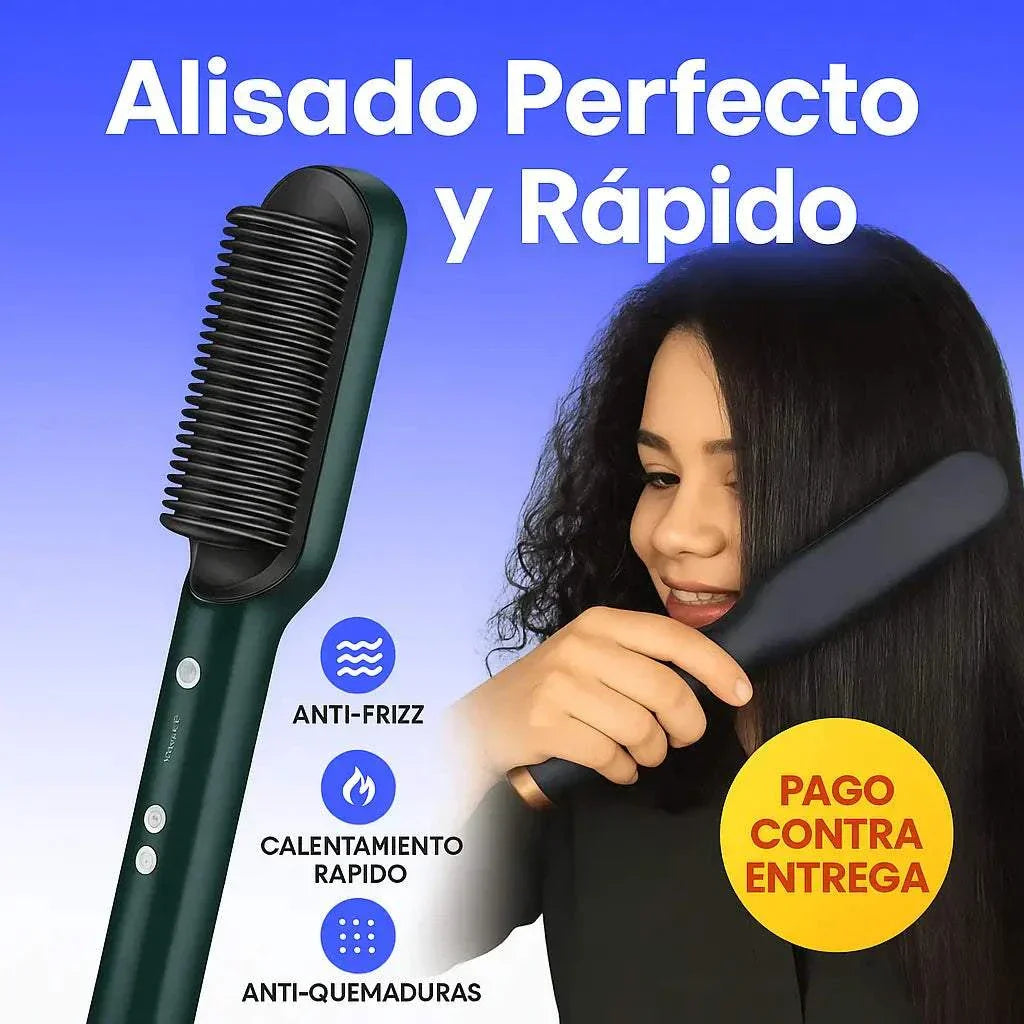 Cepillo Alisador - ¡Chao frizz, hola brillo extremo!