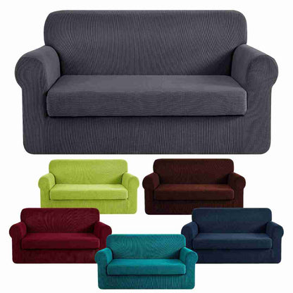 Forro Sofá +Funda Cojín (Unicolor)